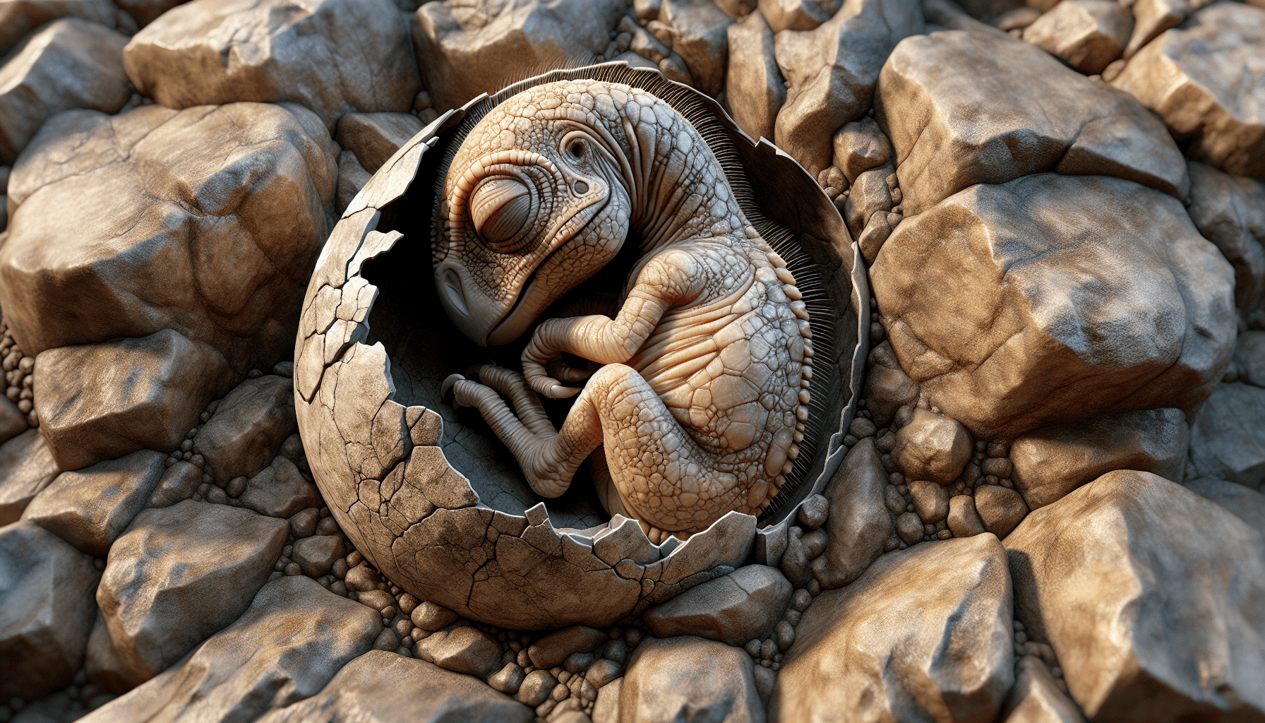 Unveiling 'Baby Yingliang': The Remarkably Cute Dinosaur Embryo Found in Rock