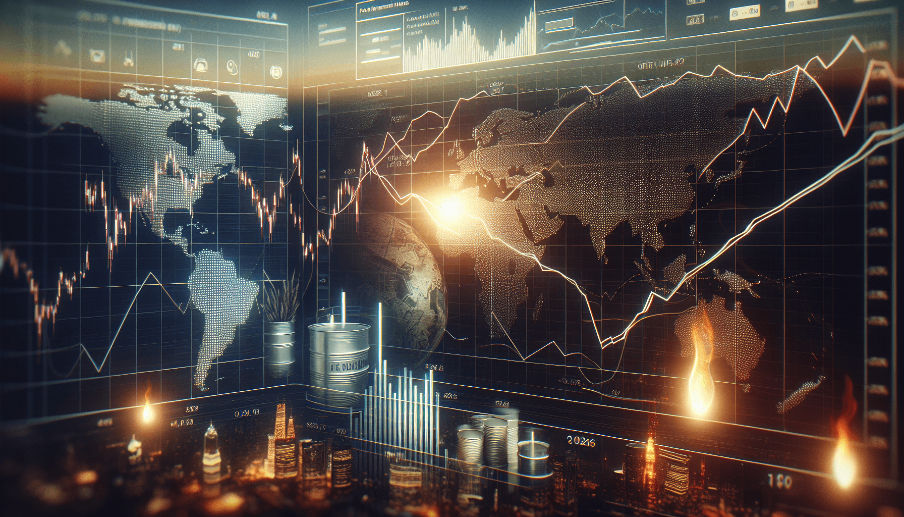 Global Markets Rocked: Nasdaq Enters Correction Amidst Geopolitical Jitters and Persistent Inflation Fears