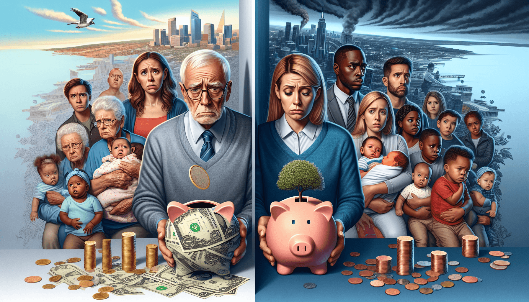 Il Paradosso Finanziario USA: Il Dramma del Risparmio Pensione e il Sostegno ai Conti Neonati di Trump