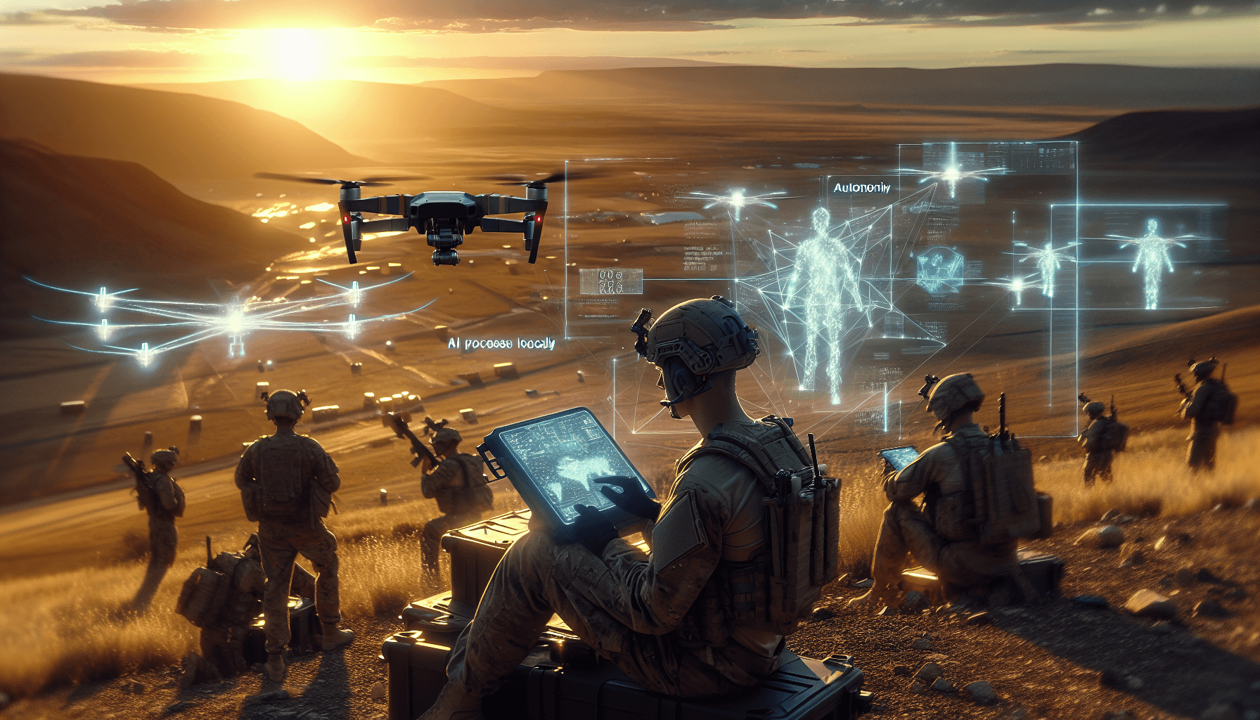 Rivoluzione AI al Fronte: Edge AI Agnostica all'Hardware Ridefinisce le Operazioni Militari Disconnesse