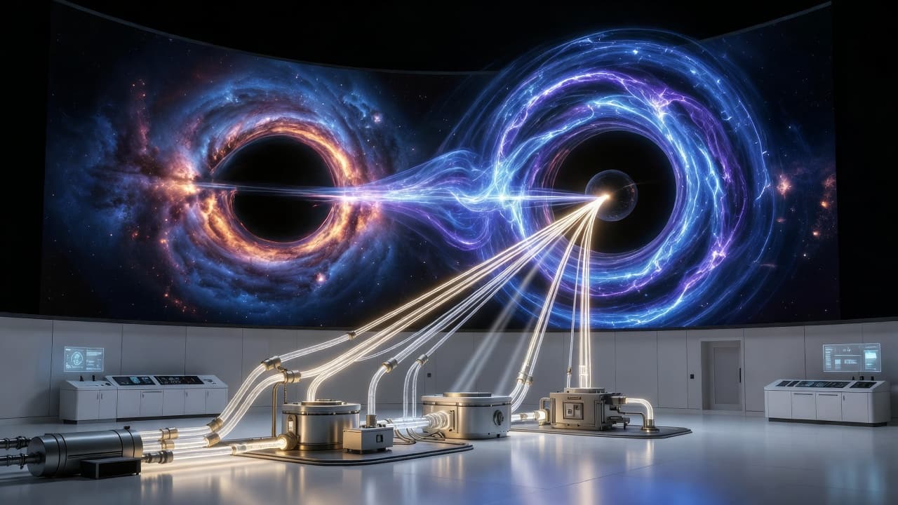 Black Hole Energy Unlocked: Scientists Recreate Penrose Process in Lab