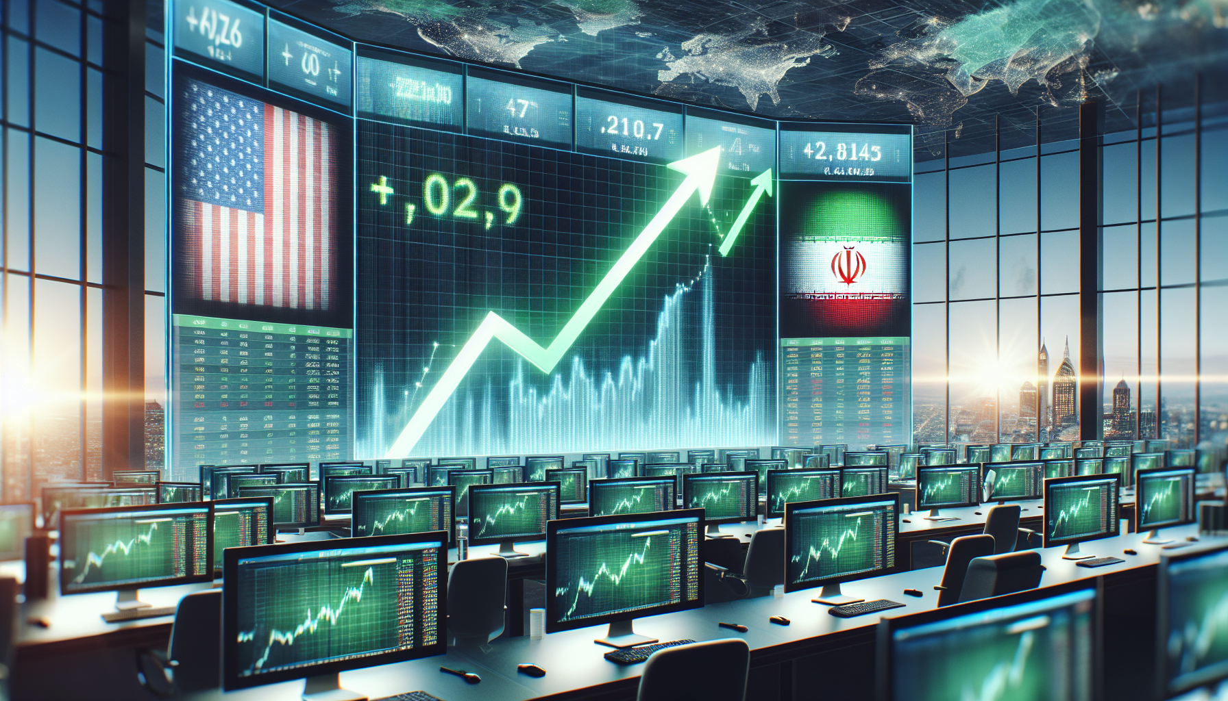 Borsa in Festa: Il Dow Jones Vola Oltre 1.300 Punti Dopo la Tregua USA-Iran