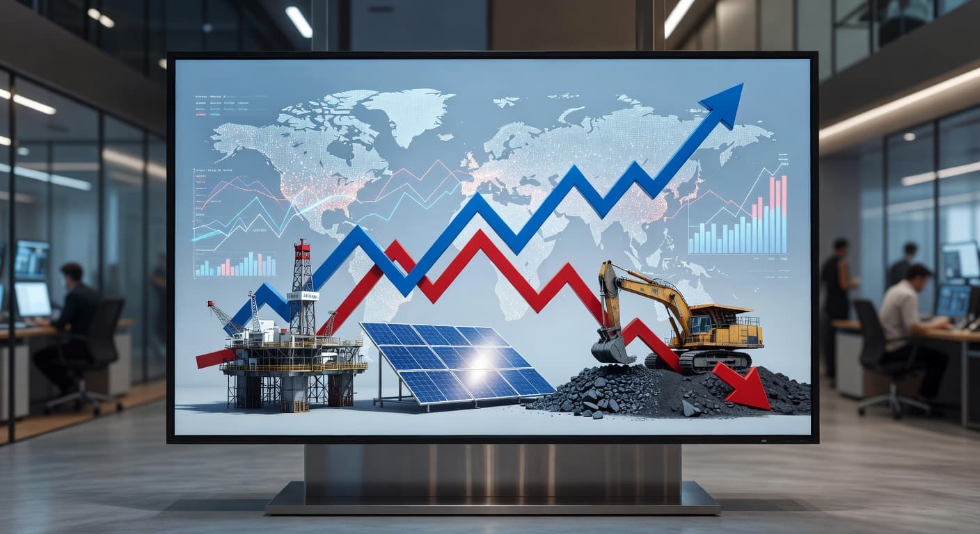 Global Markets Edge Up 0.9%: Energy Fuels Gains as Basic Materials Retreat