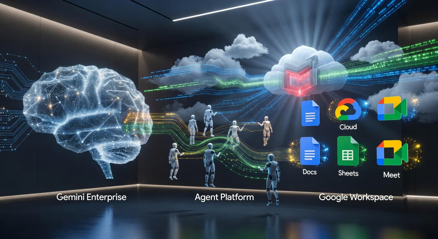 Google Cloud Rivoluziona l'AI Aziendale: Gemini Enterprise, Agent Platform e Integrazioni Workspace
