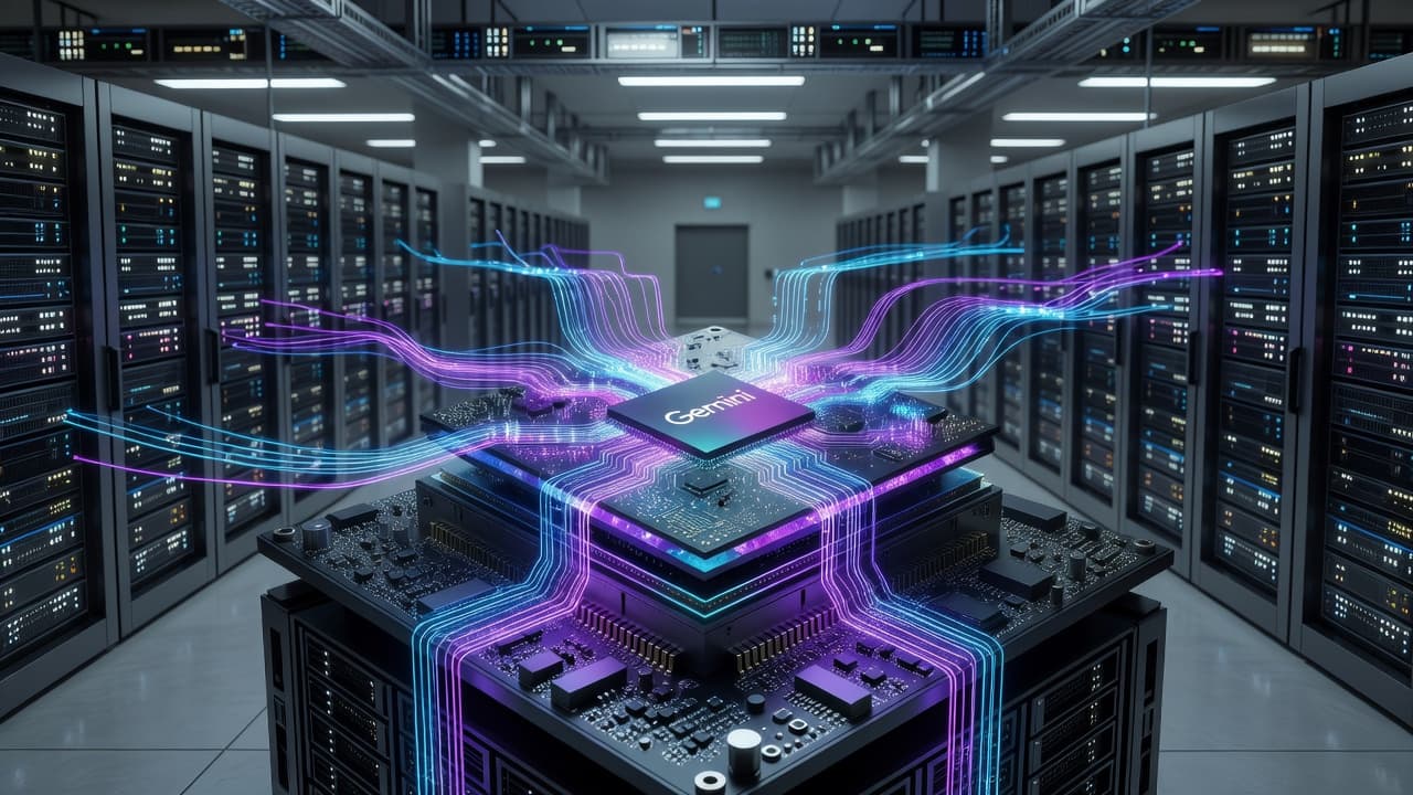 Google Rivoluziona l'AI: Il Nuovo Chip Server con Gemini Integrato Promette Efficienza Mai Vista