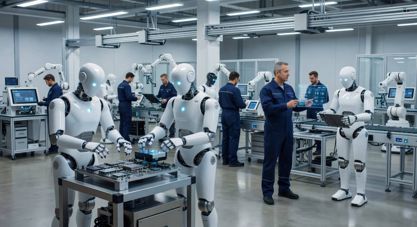 Humanoid Robots Are Marching Onto Factory Floors, Reshaping Manufacturing