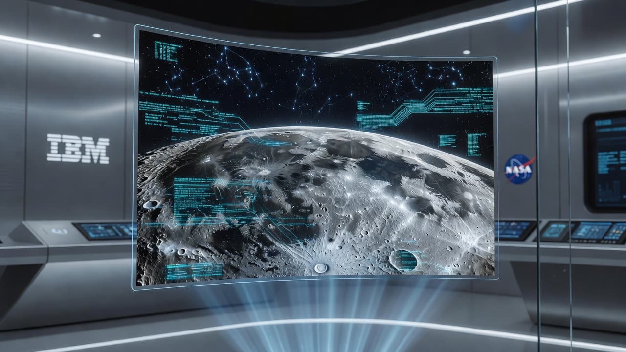 IBM & NASA Unleash Open-Source AI for Lunar Exploration