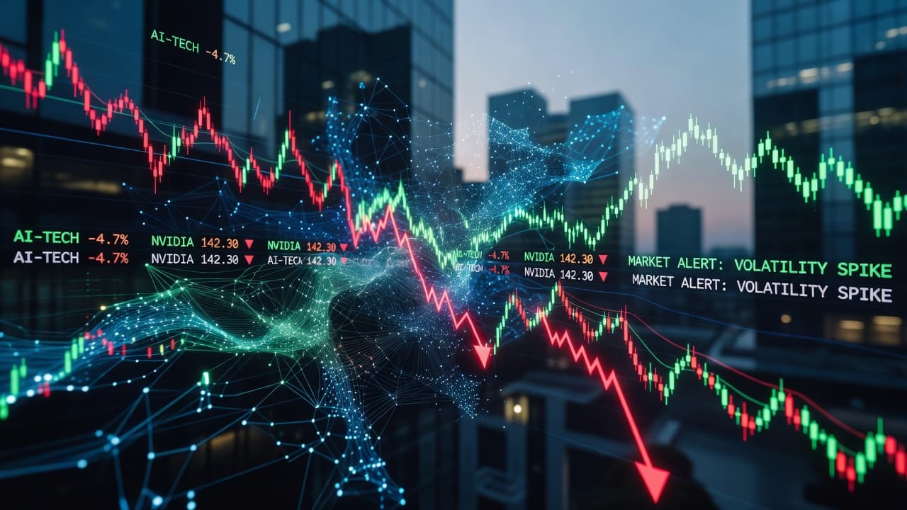 L'Onda AI si Increspa: Le Azioni dei Chipmaker e dei Giganti Tech Tremano in Borsa