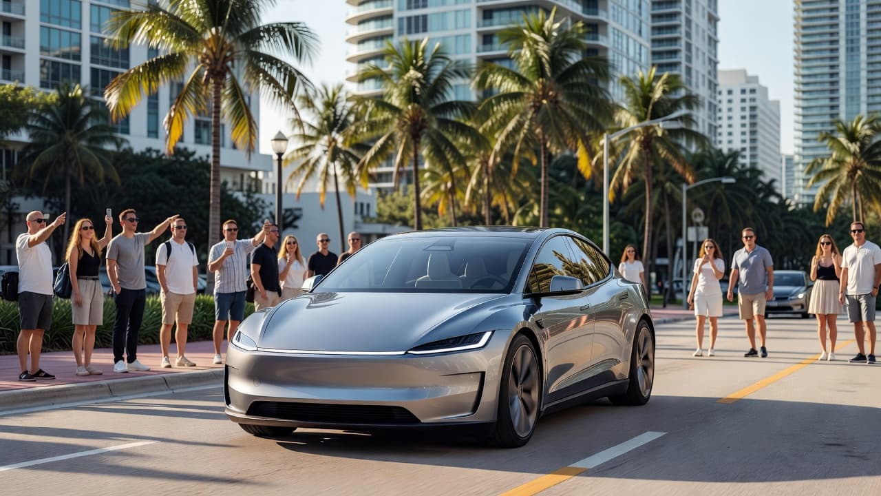 Miami's Streets Transform: Tesla Unleashes Groundbreaking Robotaxi Service