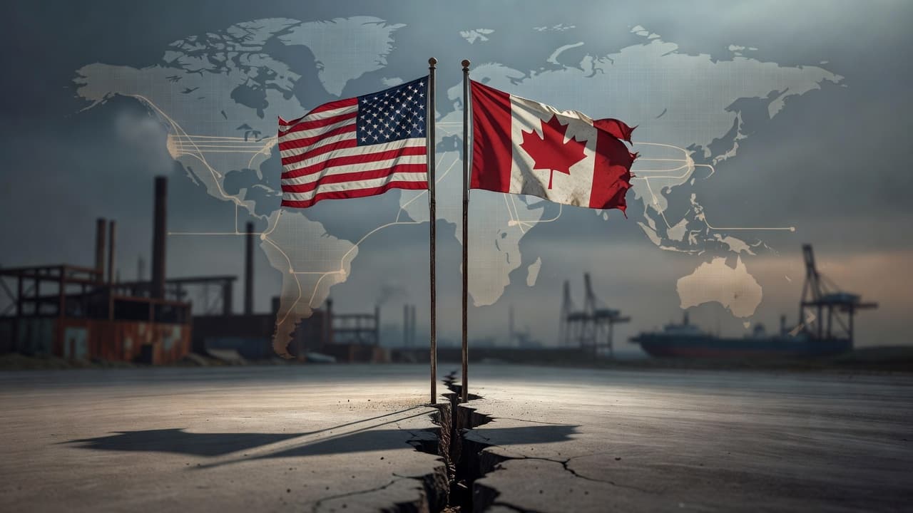 North American Trade Tensions Soar: US-Canada Talks Collapse, Sparking New Trade War Fears