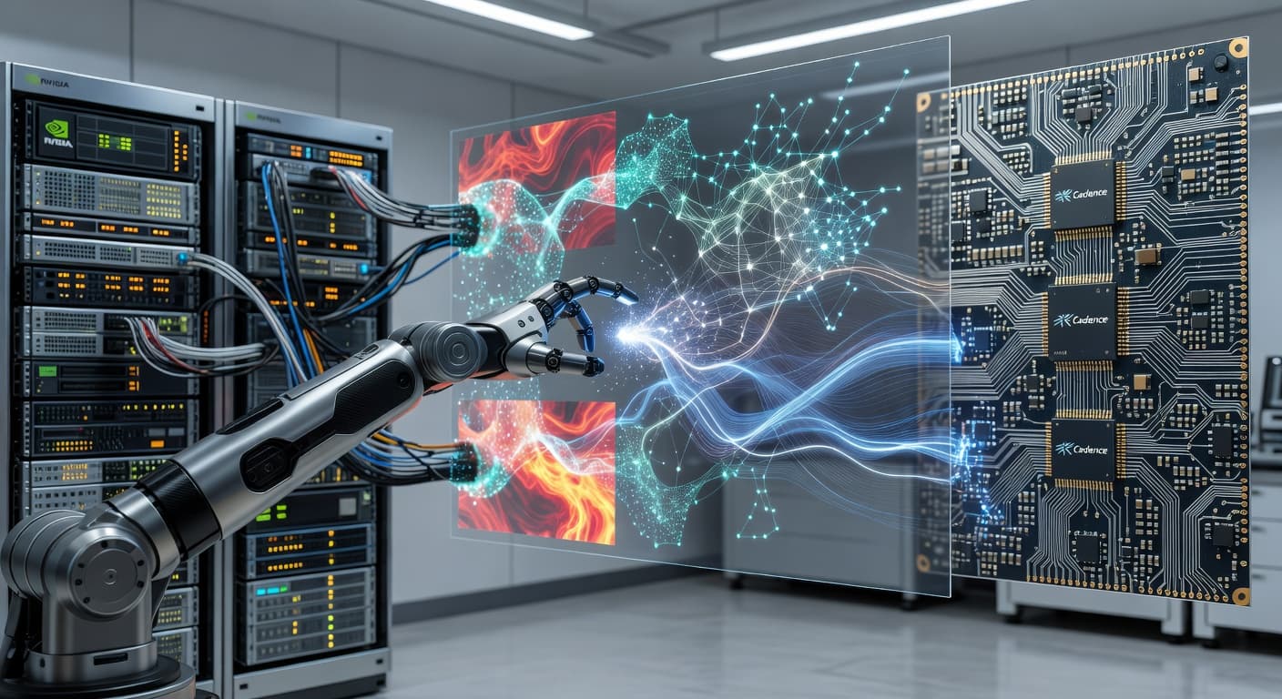 NVIDIA e Cadence: L'Alleanza che Ridefinisce Robotica AI e Simulazione Multifisica