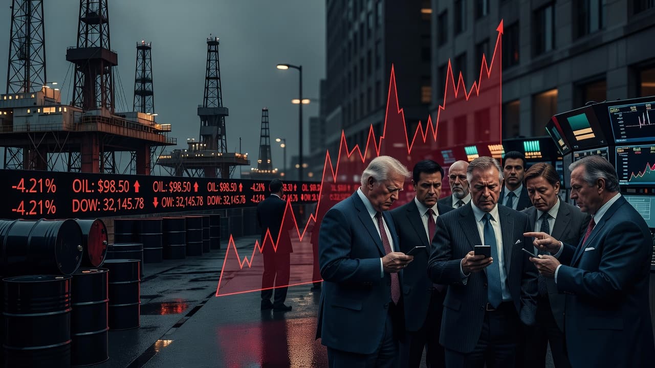 Petrolio in Rally del 4%: Wall Street Trema per l'Inflazione e i Tassi d'Interesse