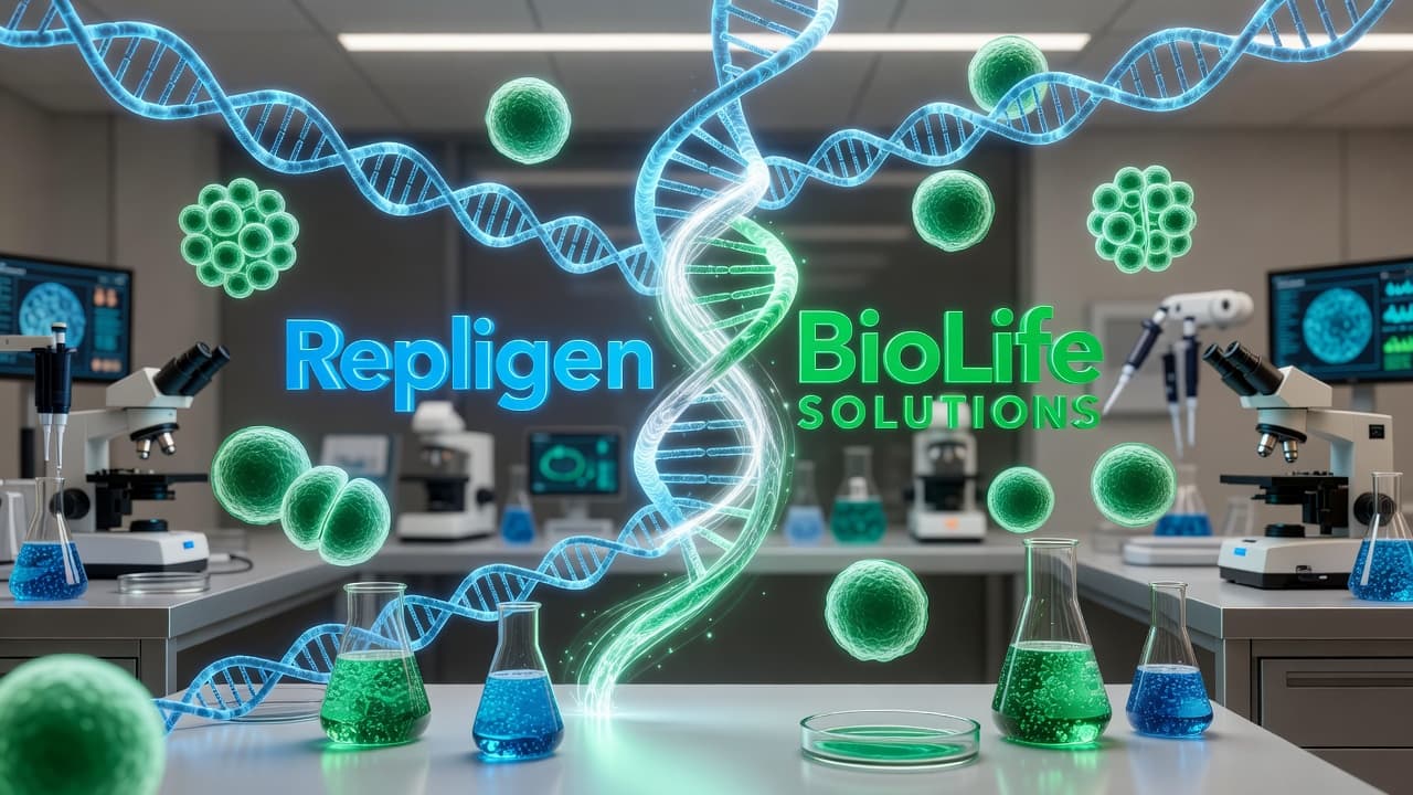 Repligen Forges Ahead: $1.5 Billion BioLife Solutions Acquisition Ignites Cell Therapy Growth