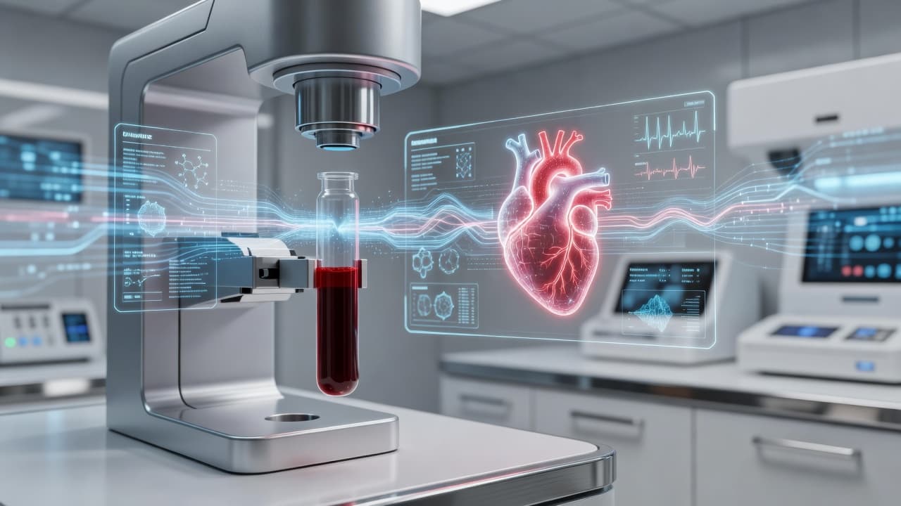 Rivoluzione AI: Un Test del Sangue Predice Malattie Cardiache con 15 Anni di Anticipo