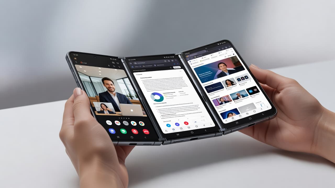 Samsung Ridefinisce il Futuro: Il Galaxy Z TriFold Debutta come il Pieghevole Più Avanzato
