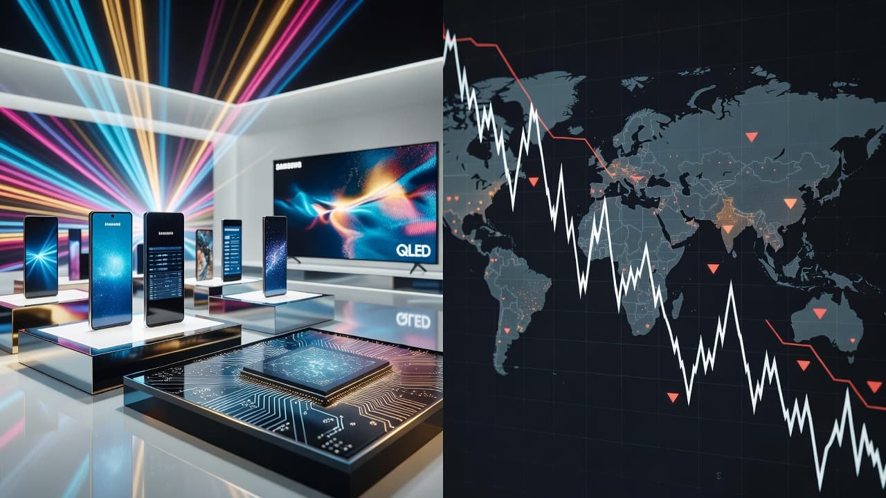 Samsung's Record Q2 Profit Defies Expectations, Shares Fall Amidst Market Turmoil