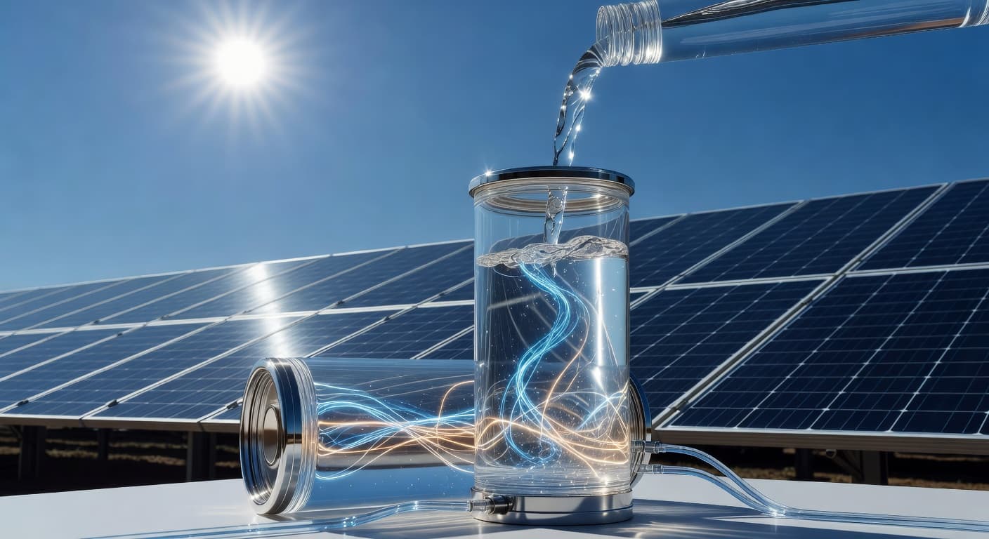 Scienziati "Imbottigliano il Sole": La Rivoluzione della Batteria Liquida per l'Energia Solare