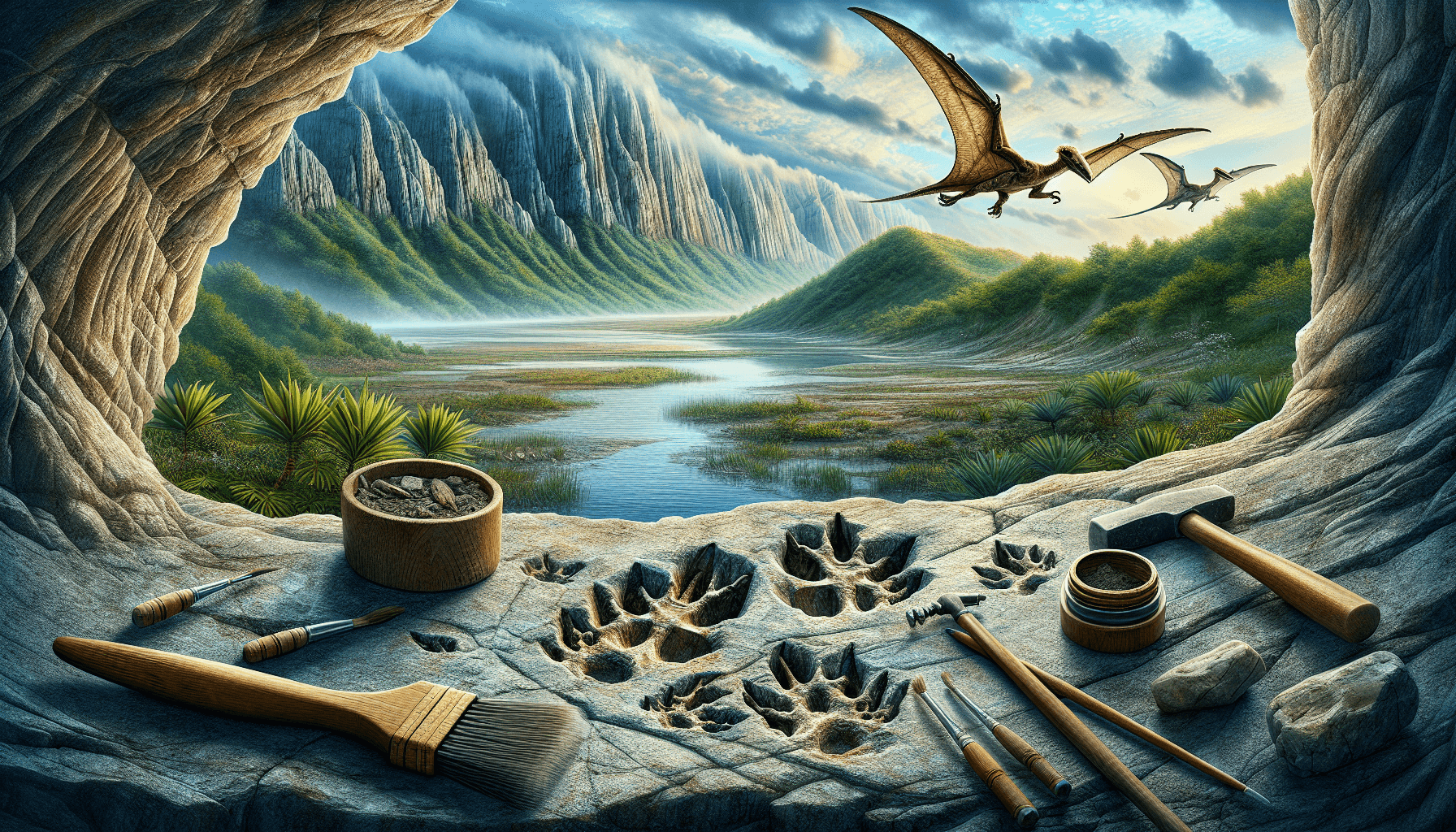 Scoperta Epocale in Corea: Impronte di Pterosauro di 106 Milioni di Anni Rivelano Nuovi Segreti