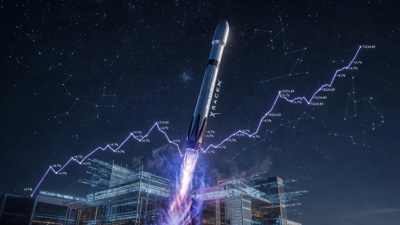 SpaceX Blasts Off into Nasdaq 100: A New Era for Tech Investment