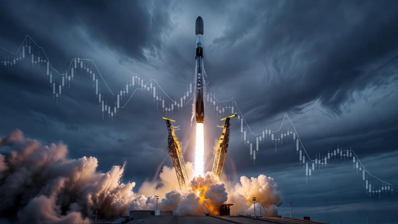 SpaceX Plummets: $400 Billion Wiped Out as Debut Rally Reverses Amid Market Jitters