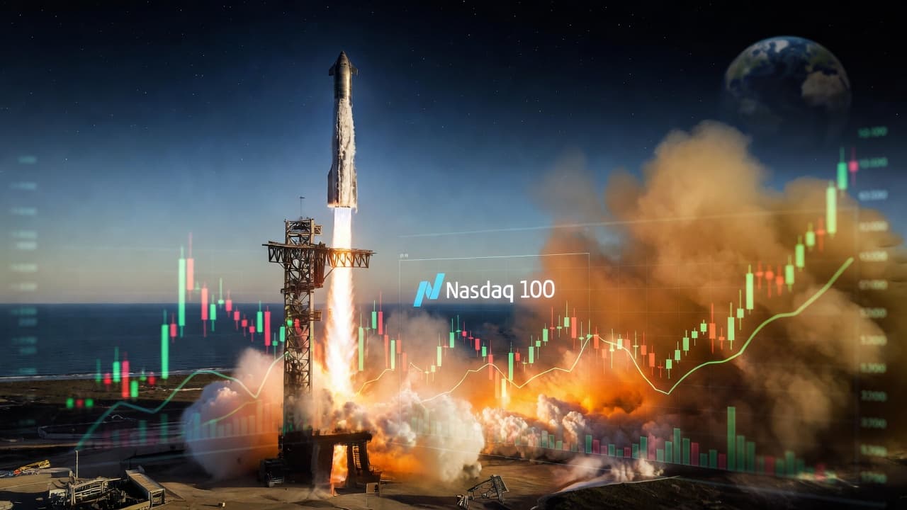 SpaceX Soars into Nasdaq 100: A Game Changer for Space Investment