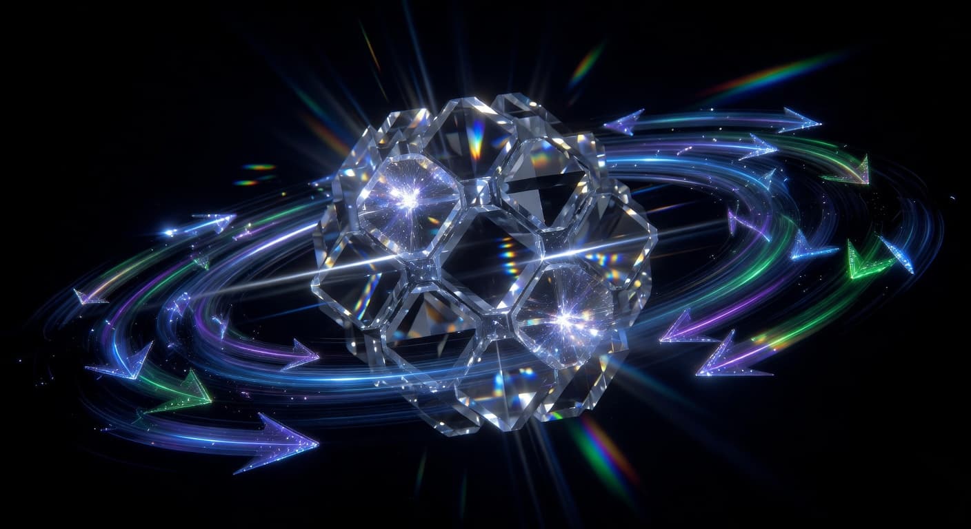Svelato il Movimento Invisibile: Scienziati Osservano Direttamente il Momento Angolare in un Cristallo