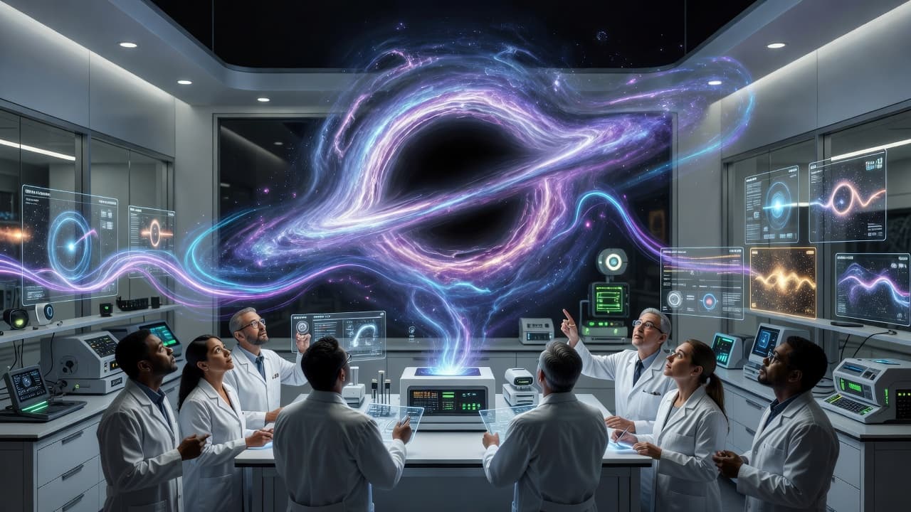 Svelato il Segreto Energetico dei Buchi Neri: Ricreata in Laboratorio la Fisica dell'Estrazione