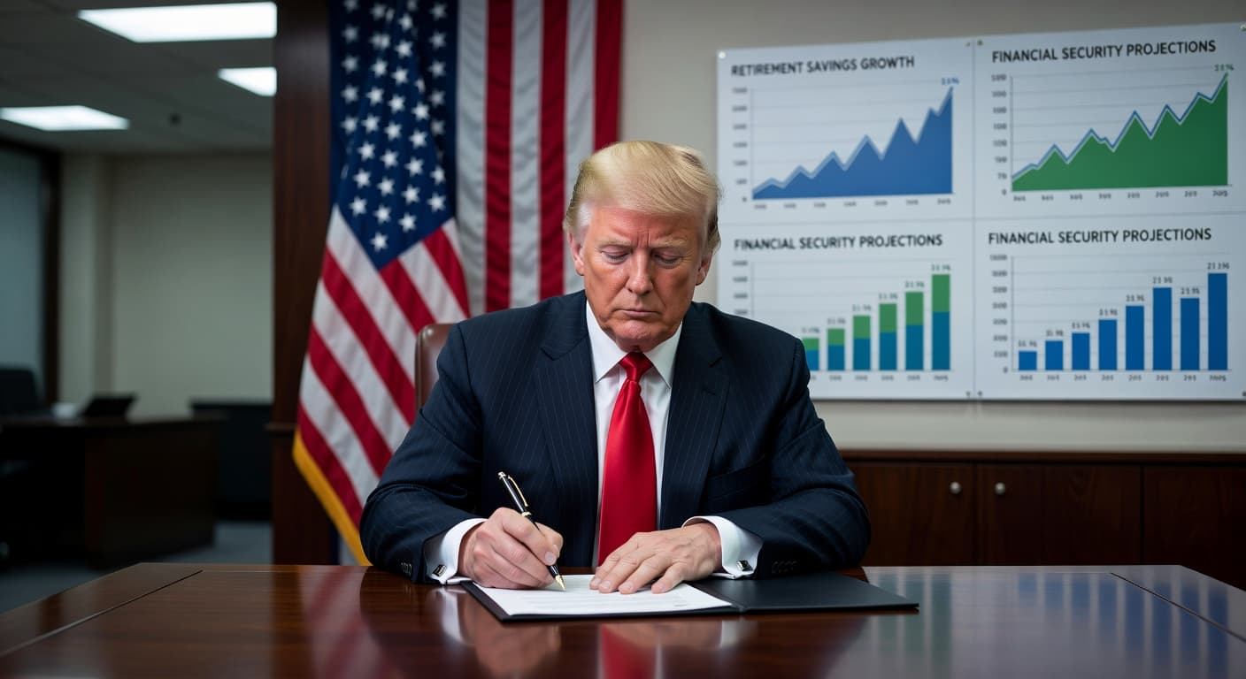 Trump Rivoluziona l'Accesso ai Piani Pensionistici: Nuove Opportunità per Lavoratori e Piccole Imprese