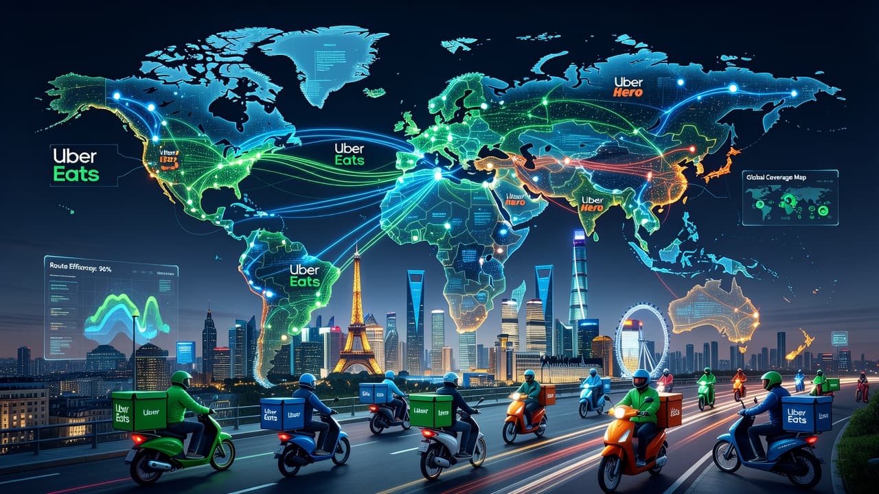 Uber Ingloba Delivery Hero: Nasce il Colosso Globale del Food Delivery da 14.8 Miliardi di Dollari