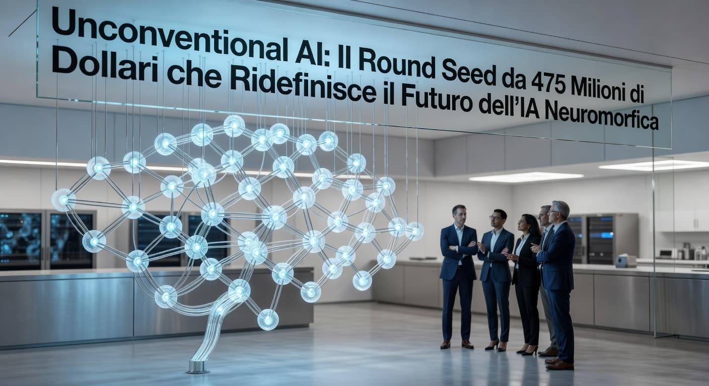 Unconventional AI: Il Round Seed da 475 Milioni di Dollari che Ridefinisce il Futuro dell'IA Neuromorfica