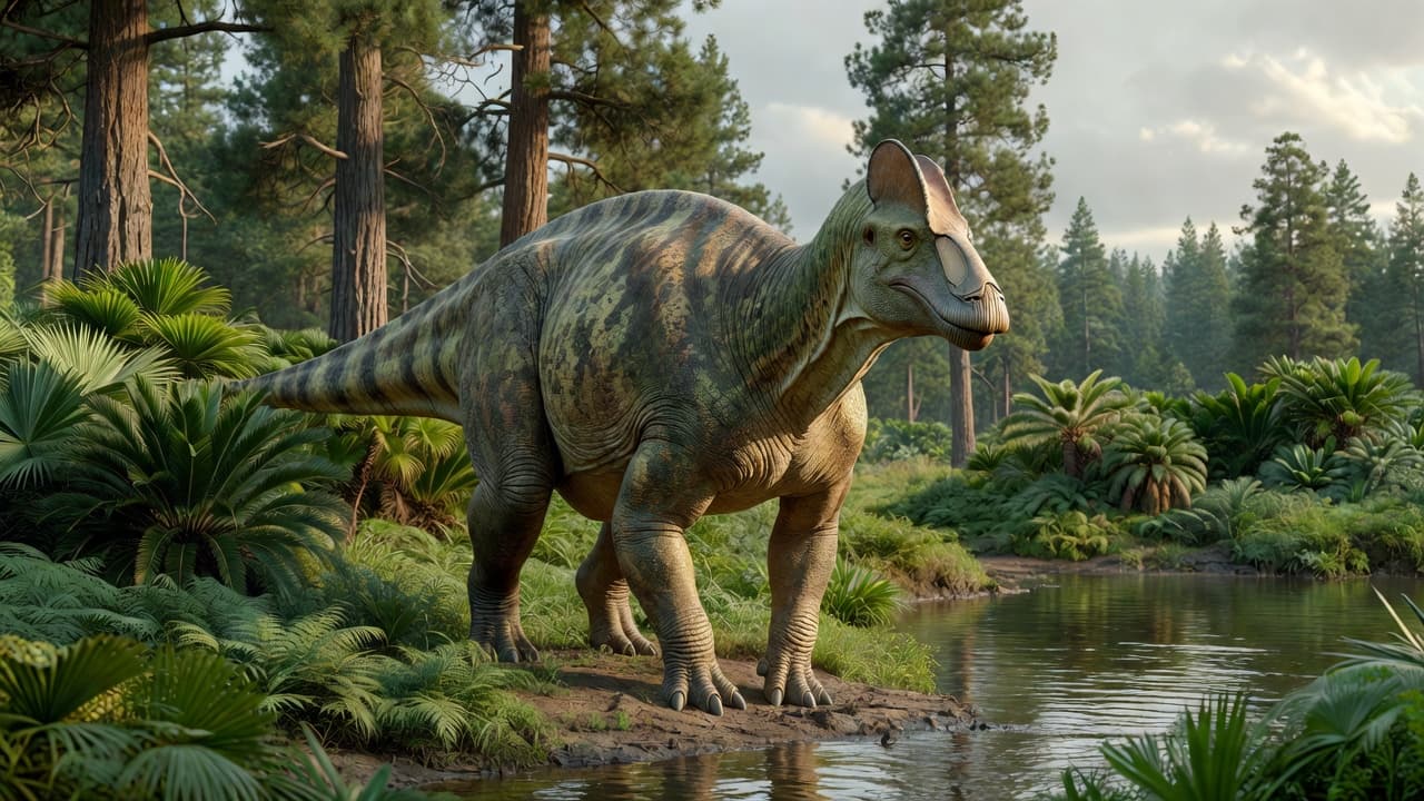 Unearthing a Crestless Giant: Canada's New Duck-Billed Dinosaur Rewrites History