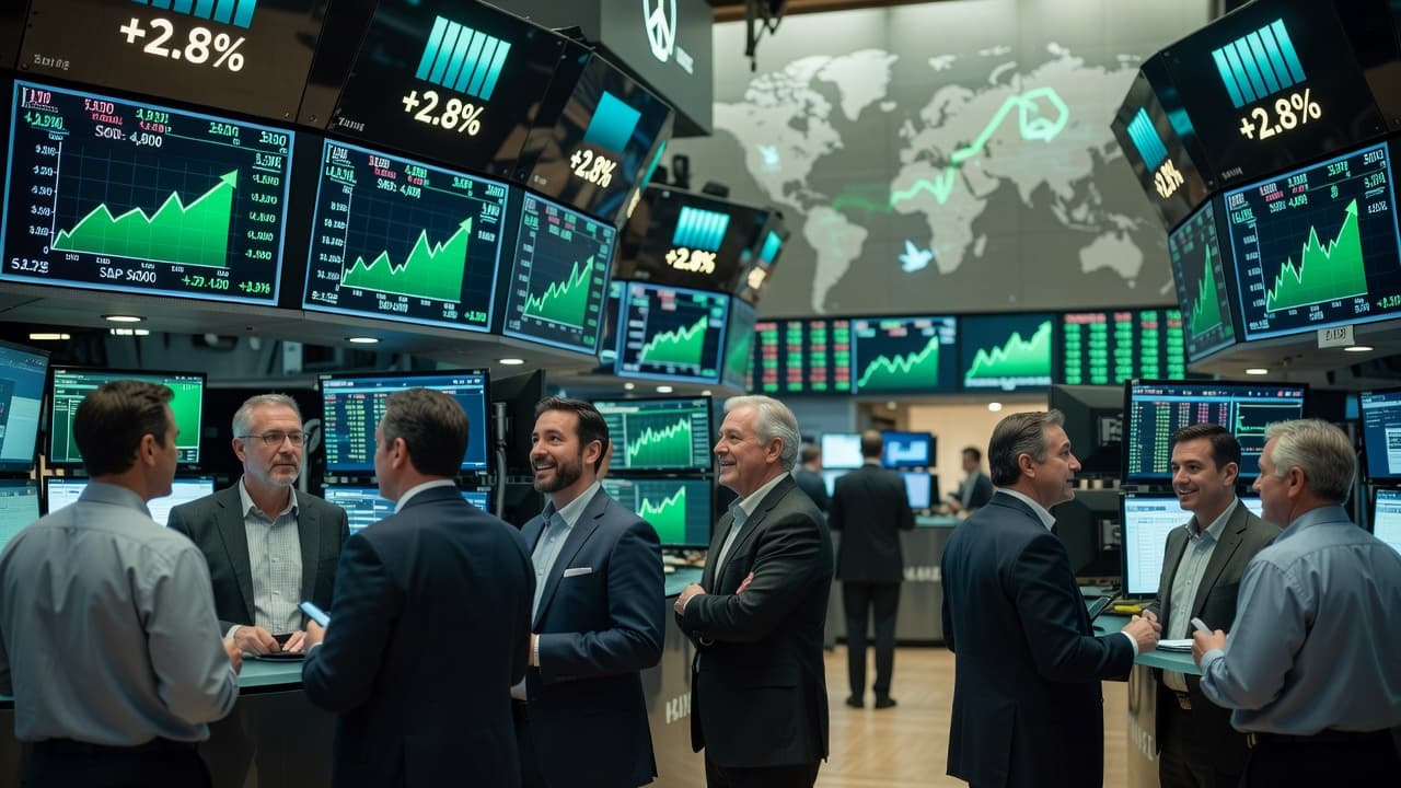 US Stocks Soar: Dow Hits Record High as S&P 500, Nasdaq Snap Losing Streaks on Geopolitical Calm